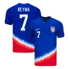 REYNA #7 USA Away Soccer Jersey Copa America 2024