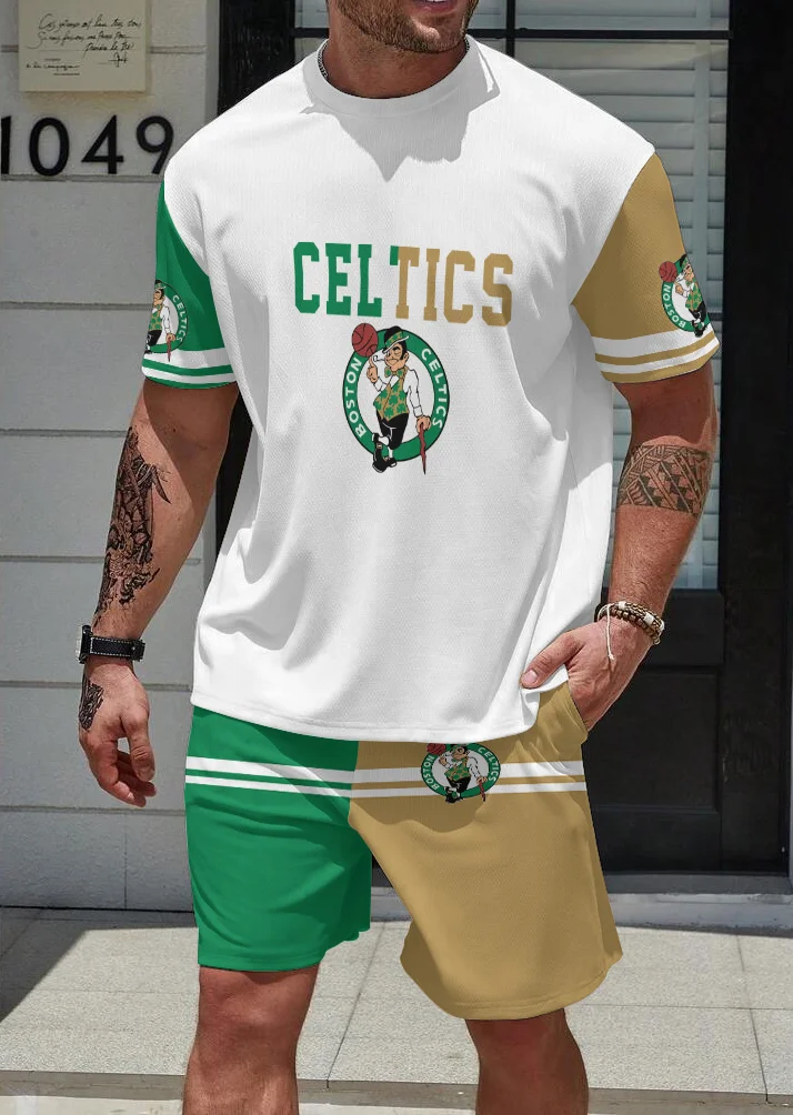 Boston Celtics Limited Edition Top And Shorts Two-Piece Suits