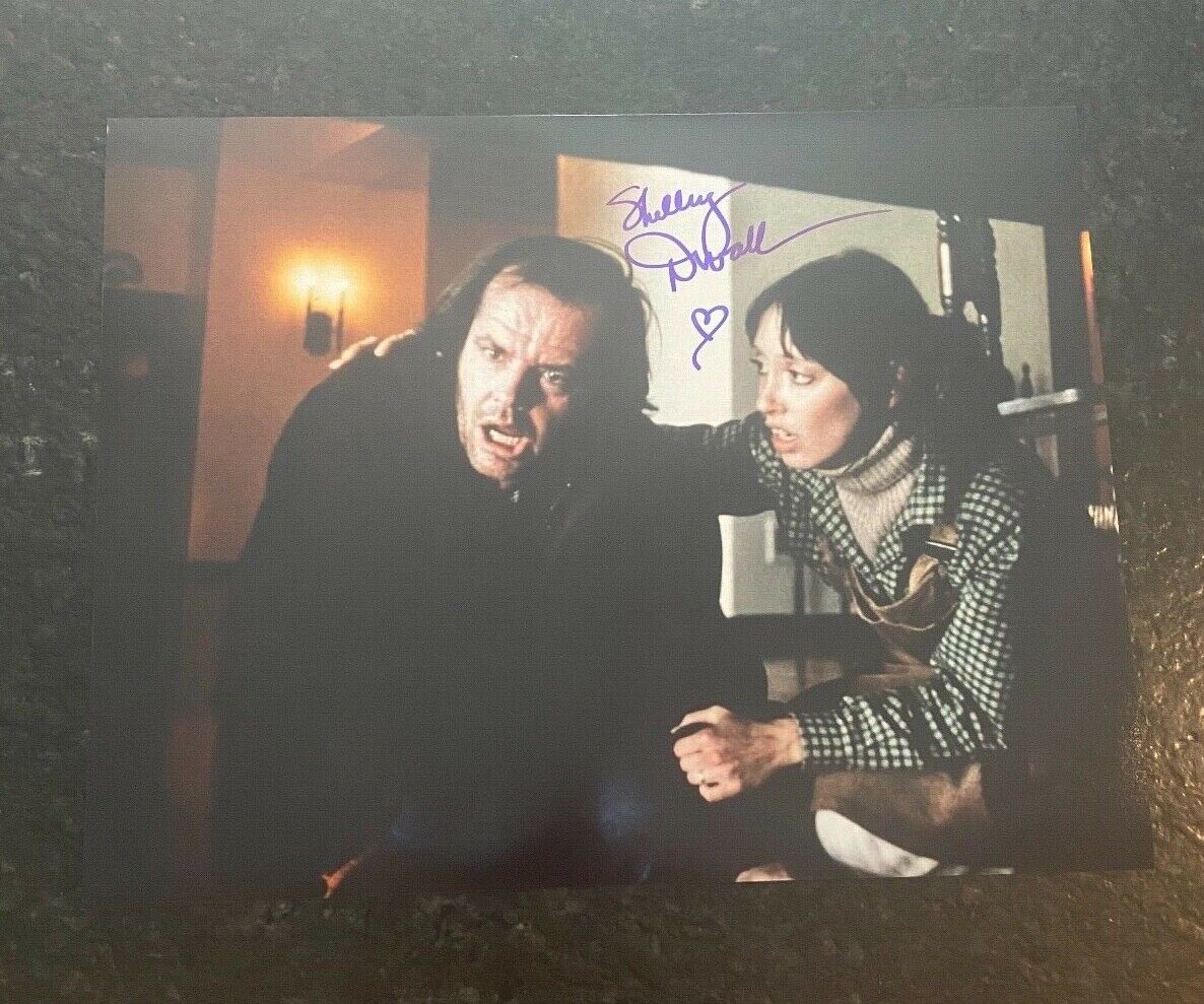 * SHELLEY DUVALL * signed 11x14 Photo Poster painting * THE SHINING * PROOF * 8