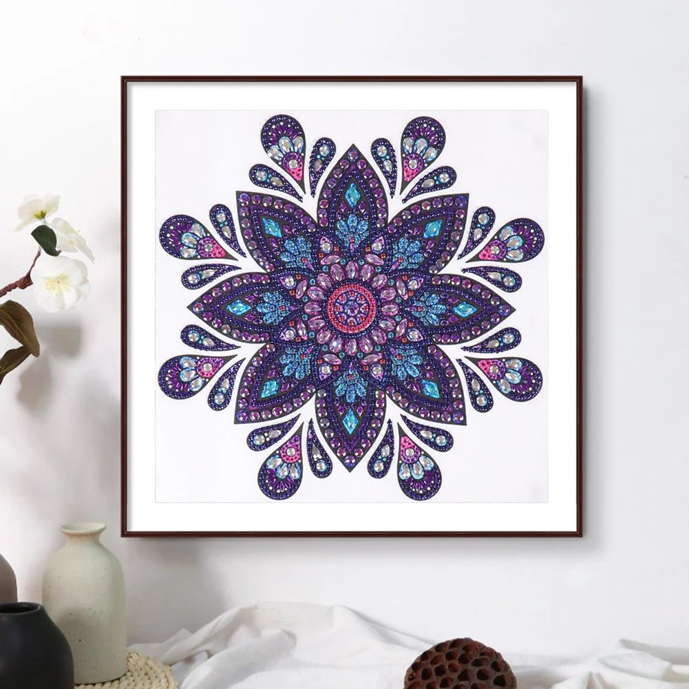Diamond Painting - Special Shaped Drill - Mandala(30*30cm)