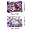 2pcs DIY Diamond Art Diamond Dot Card Pack Diamond Painting Coin Pouch (Rabbit)