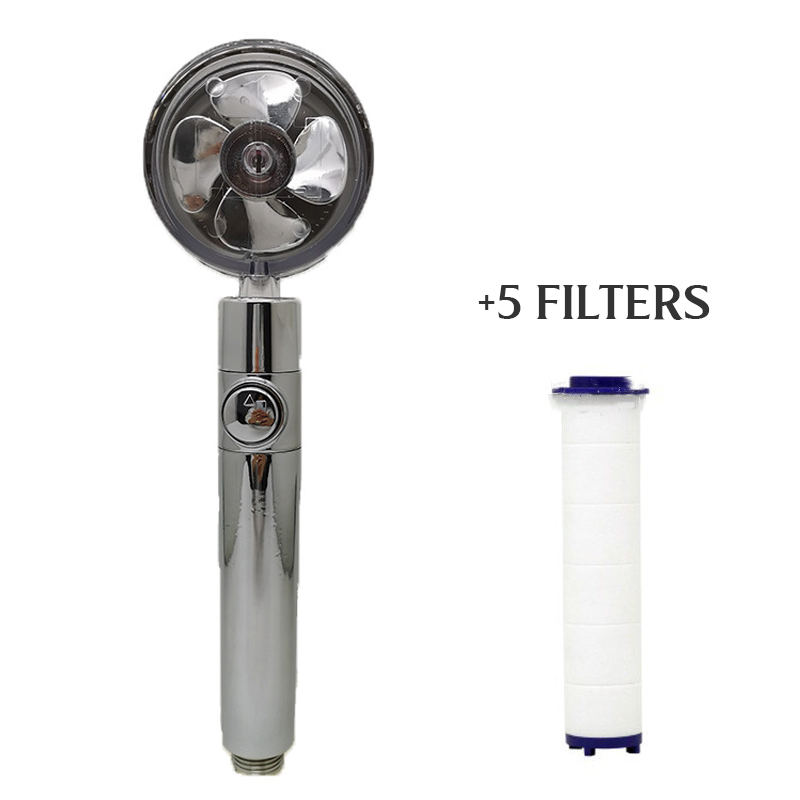 Jet Powered Shower Head