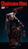 Denji with LED - Chainsaw Man Resin Statue - ZaoHua Studio