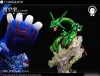 1/20 Scale World Zukan Super-ancient Pokemon Rayquaza - Pokemon Resin Statue - Wang Wang Studio