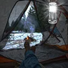 Solar Lantern and Fan 2 in 1, Handheld Hang Rechargeable Solar Charging Tent Fan for Outdoor Camping Hiking Tent