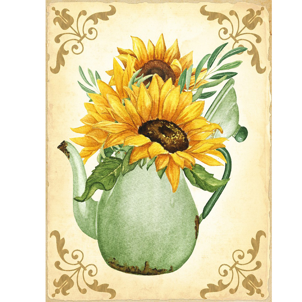 

Flowers - Square Drill Diamond Painting - 40*50CM, 501 Original