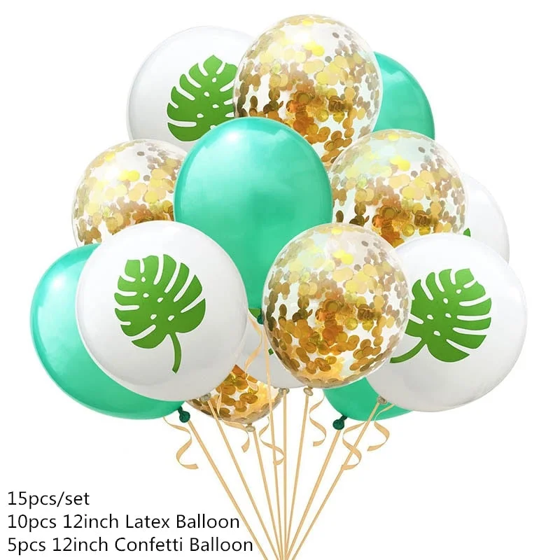 Hawaii Party Luau Flamingo Party Decorations Pineapple Summer Tropical Party Supplies Hawaiian Birthday Party Decor Wedding