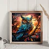 【Limited Stock Sale】Owl - 11CT Stamped Cross Stitch 50*50cm/19.69*19.69in
