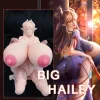 3.7kg Paizuri Anime Sex Doll Double Channels Big Hailey with Jelly Breasts
