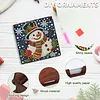Kit de peinture en diamant DIY : bo&icirc;te &agrave; notes en bois pour papier de rangement Strass en perles
