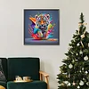 Diamond Painting-DIY Full Round Drill Colorful Tiger