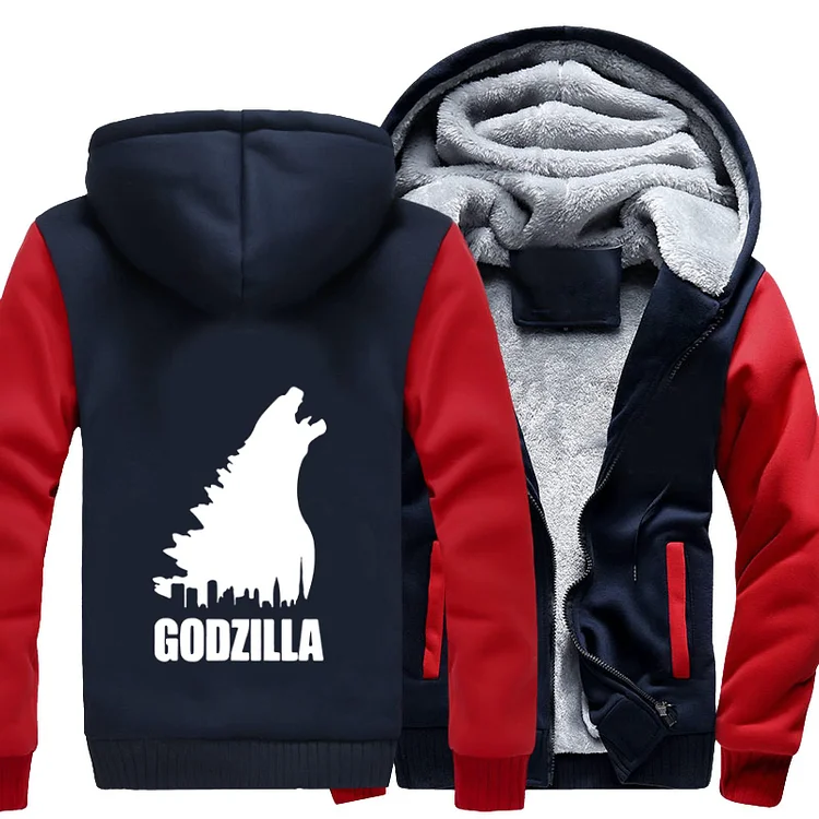 Godzilla on sale zip hoodie