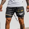 Men's Smiley Shorts Performance Shorts by Inlyline