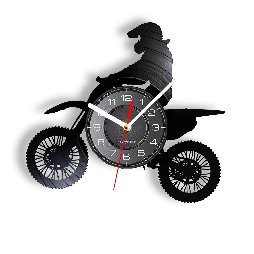 

Mountain Biking 7-color Light - Vinyl Record Wall Clock - Without LED, 501 Original