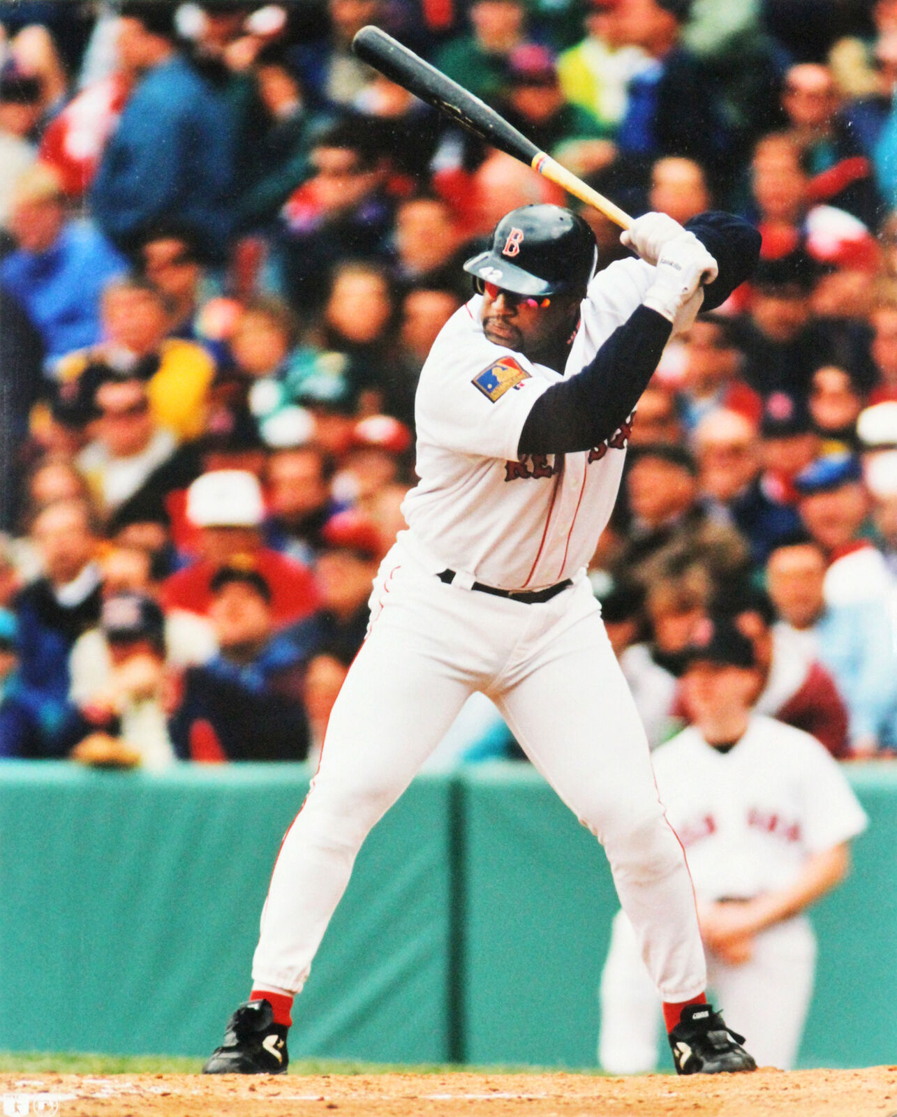 Red Sox Mo Vaughn Lot of (2) Photo Poster paintingfile 16x20 Photo Poster paintings Un-signed