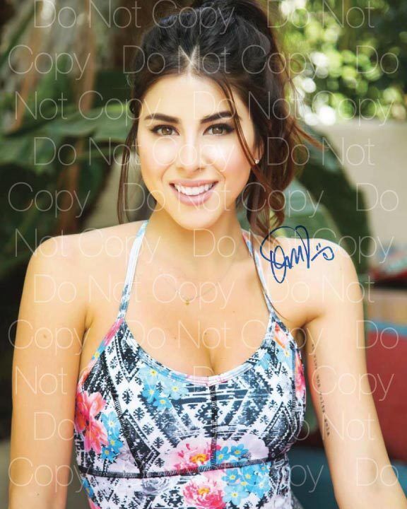 Daniella Monet Victorious sexy signed Photo Poster painting 8X10 poster picture autograph RP 7