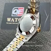 Lady's Rolex 31mm Datejust m278273-0016 Two Tone Yellow Gold on Jubilee with Mint Green Dial Super clone