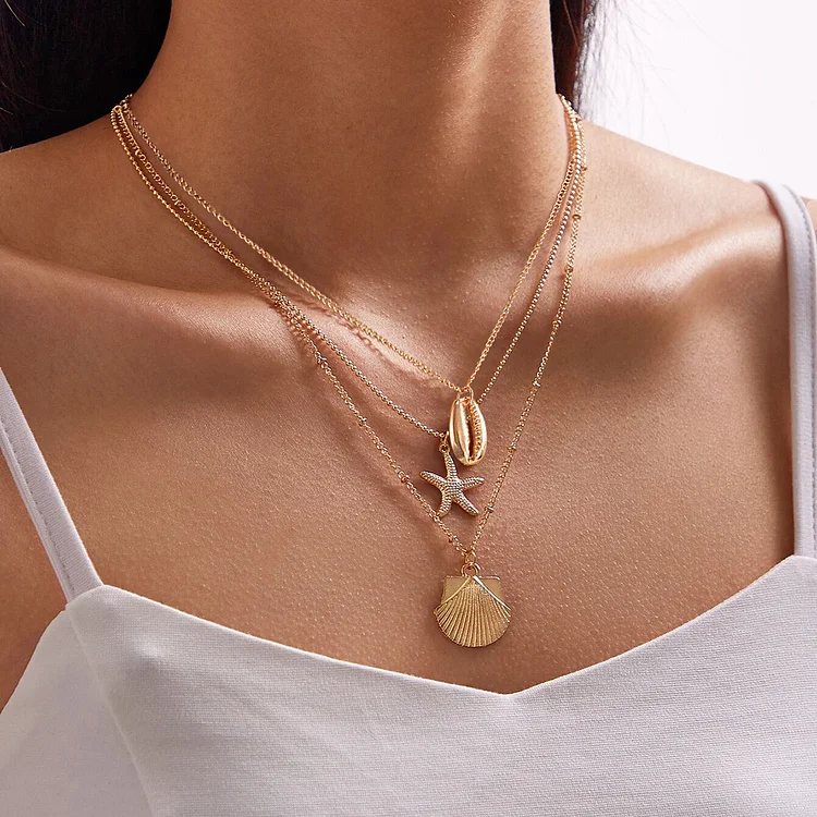 Shell Multi-layer Necklace