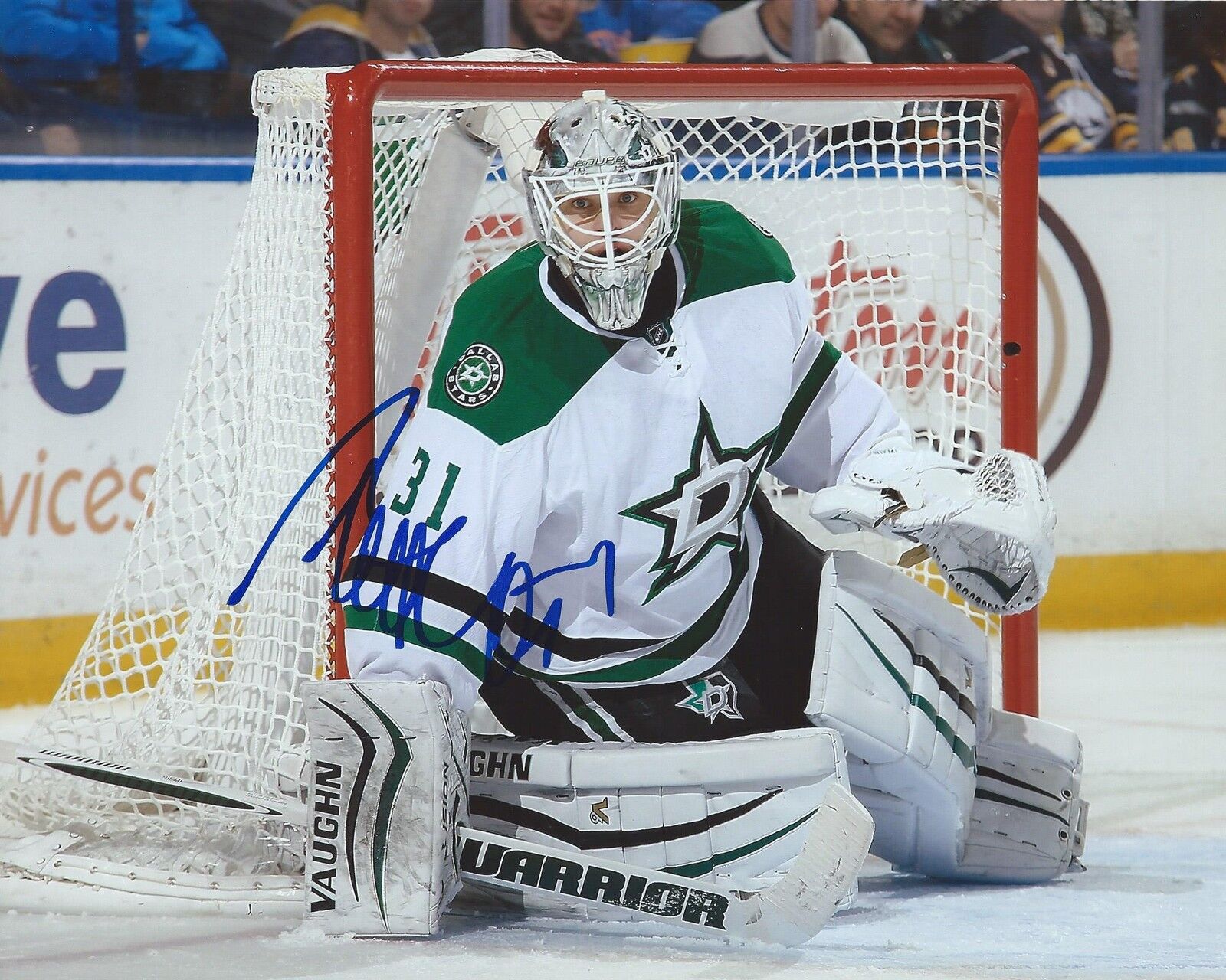 Antti Niemi Signed 8x10 Photo Poster painting Dallas Stars Autographed COA C