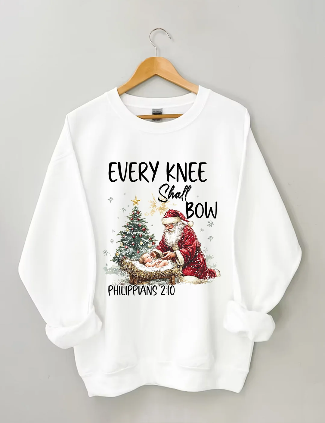 Every Knee Shall Bow Sweatshirt