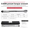 5-60N.m Adjustable Torques Key Square Drive Reversible Ratchet Spanner Hand Tool
