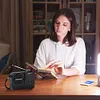 Portable FM Radio with LED Display Digital Radio Recorder BT 5.4 Radio Speaker