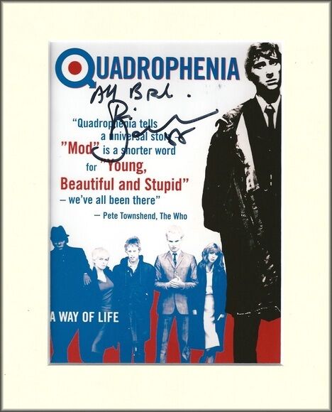 PHIL DANIELS QUADROPHENIA PP 8x10 MOUNT SIGNED AUTOGRAPH Photo Poster painting