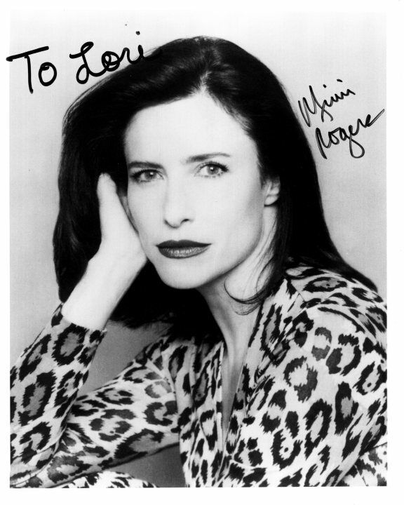 MIMI ROGERS Autographed Signed Photo Poster paintinggraph - To Lori