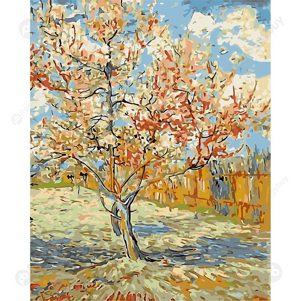 

40*50CM Paint By Numbers-Autumn Tree, 501 Original