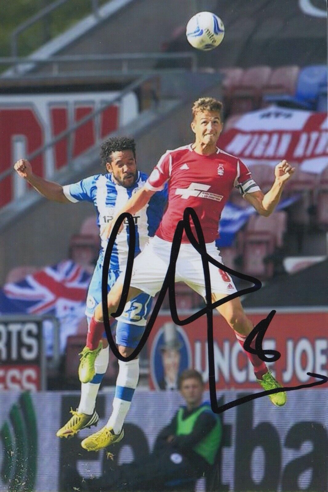 CHRIS COHEN HAND SIGNED 6X4 Photo Poster painting - FOOTBALL AUTOGRAPH - NOTTINGHAM FOREST.