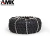 AMK 2Pcs Metal Snow Chain Anti-skid Winter Outdoor Wheels Upgrade for 1/10 RC Crawler TRX4 SCX10 Capra D90 TF2 CC01 86100