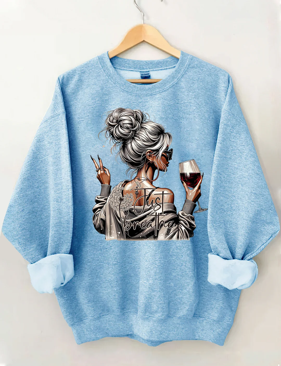 Just Breathe Sweatshirt