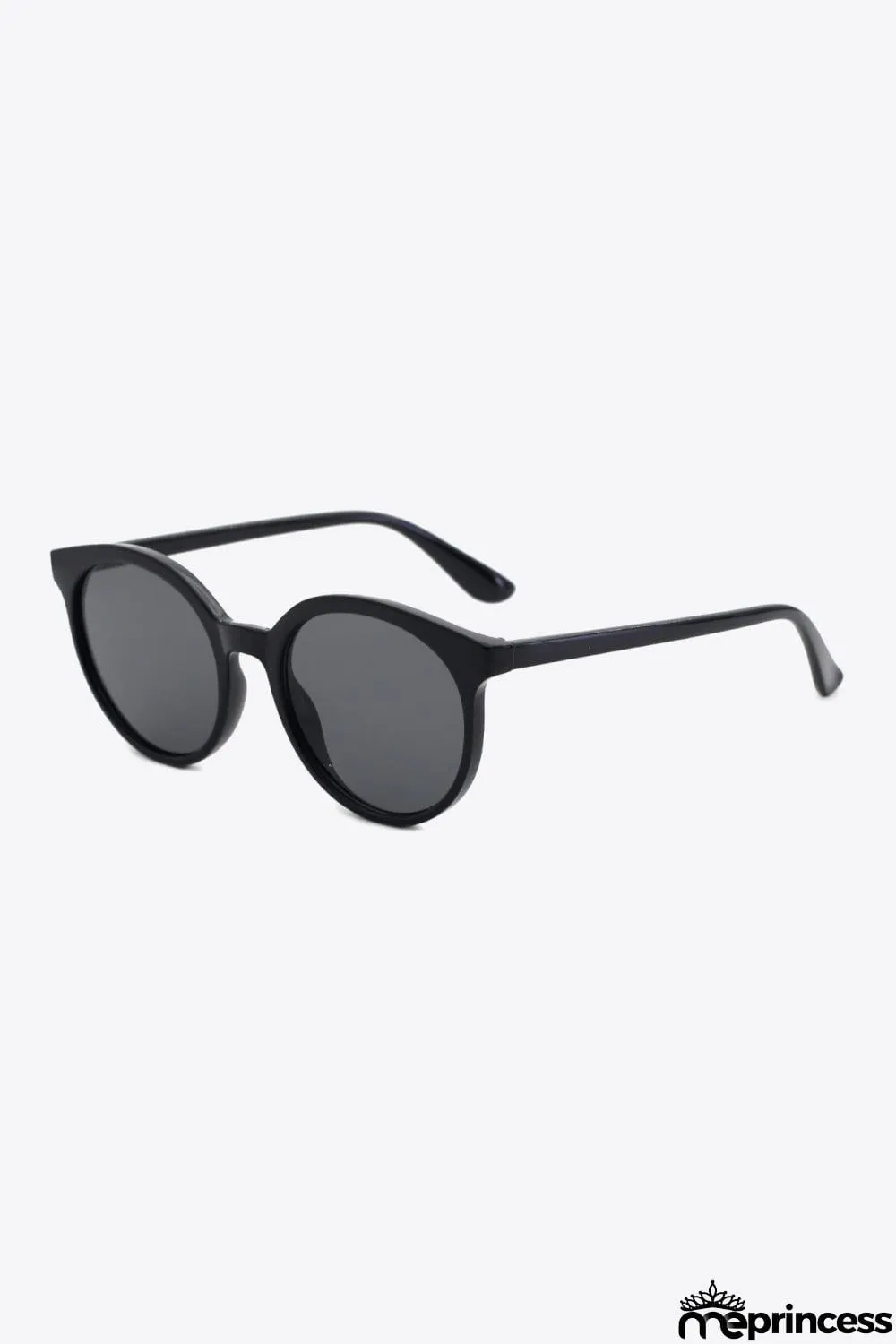 Round Full Rim Polycarbonate Frame Sunglasses