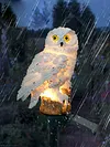 LED Resin Simulation Animal Lawn Ground Plug Lamp Weatherproof Solar Figures Energy-Saving Lighting Easy To Use for Outdoor Patio Yard Balcony Courtyard