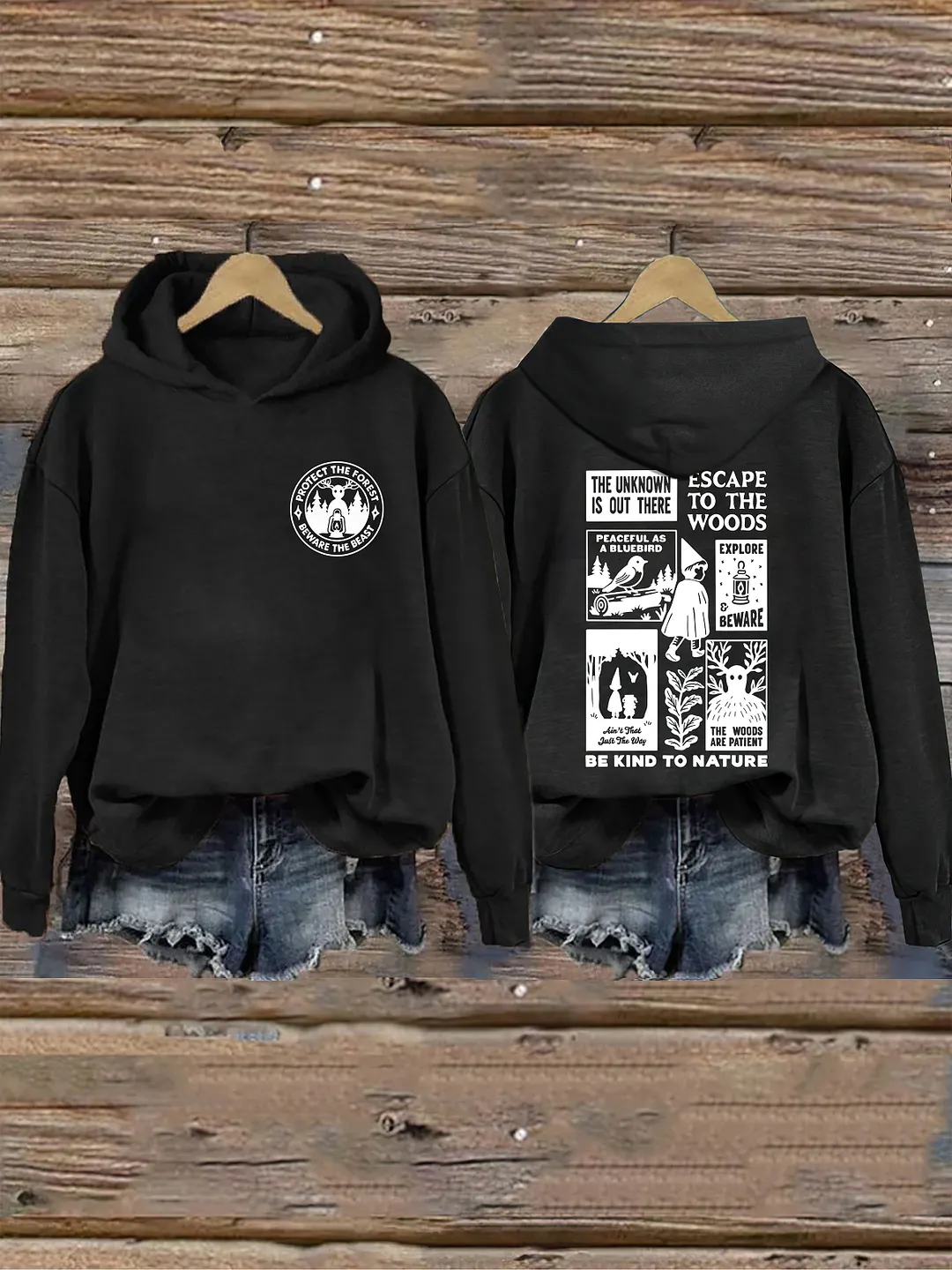 Escape To The Woods Hoodie