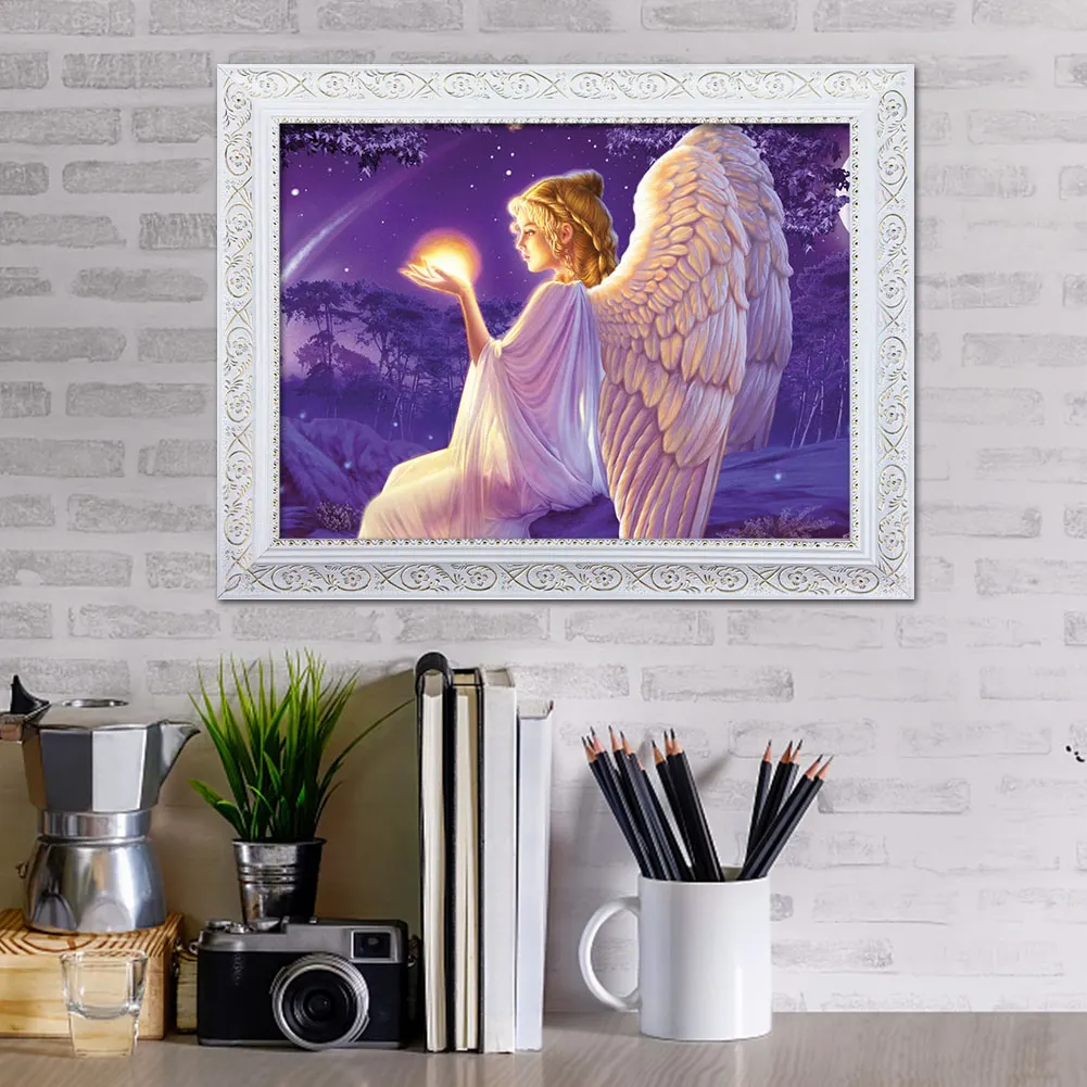 Full Round Diamond Painting 40*30cm - Angel