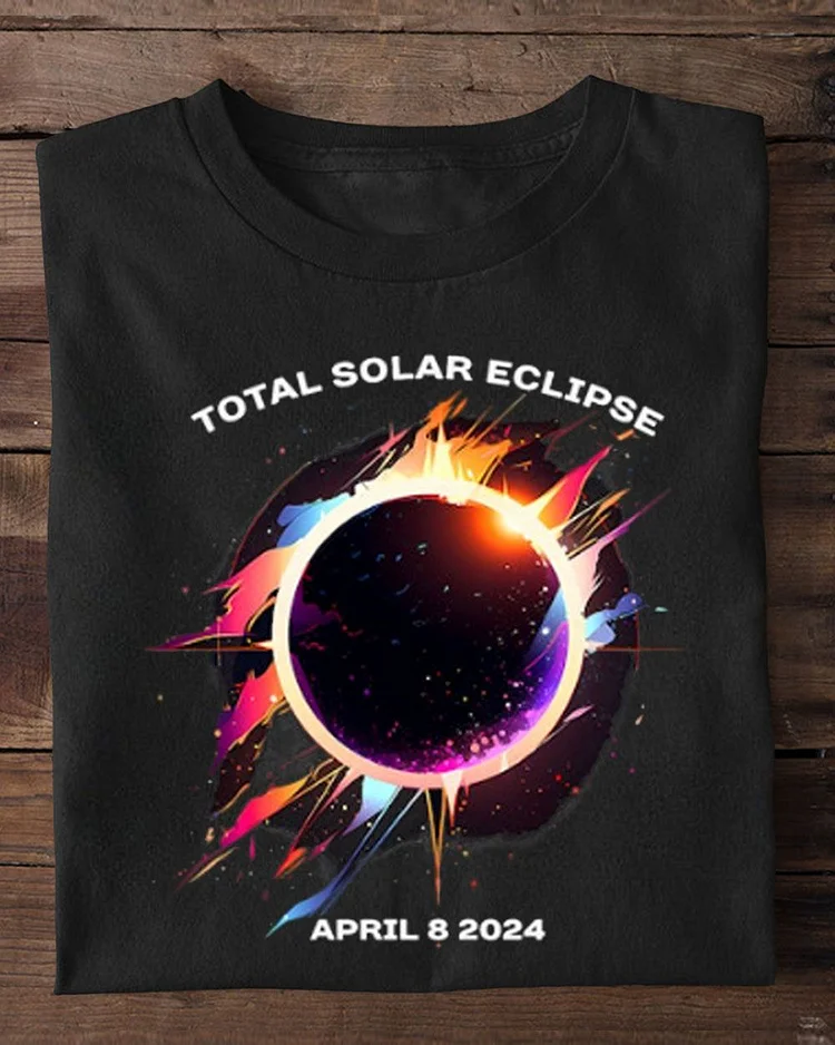 Total Solar Eclipse April 8 2024 Totality Souvenir Graphic v1