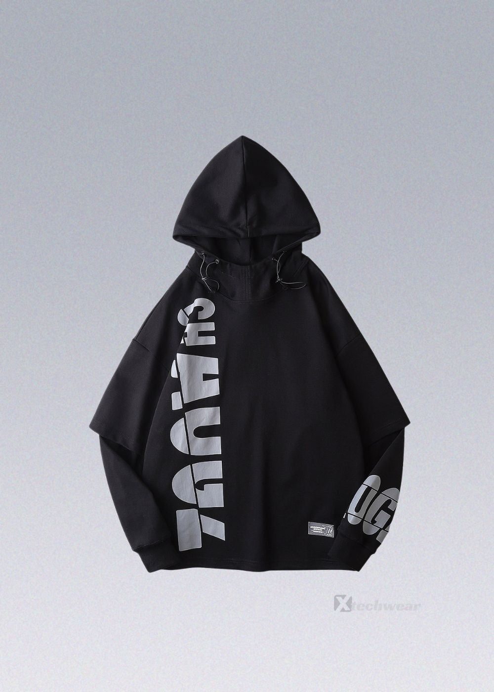 Fake Two Hoodie JIYE HEAVY INDUSTRY techwear-x