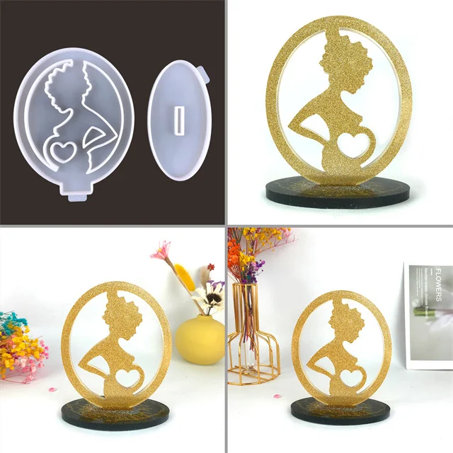 Mother portrait Resin Stand