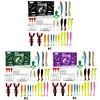 Fishing Lures Kit with Jig Heads Hooks Soft Worm Bait Lures for Bass Pike Crank