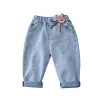Kid Baby Girls Cute Jeans  Denim Trousers Pants