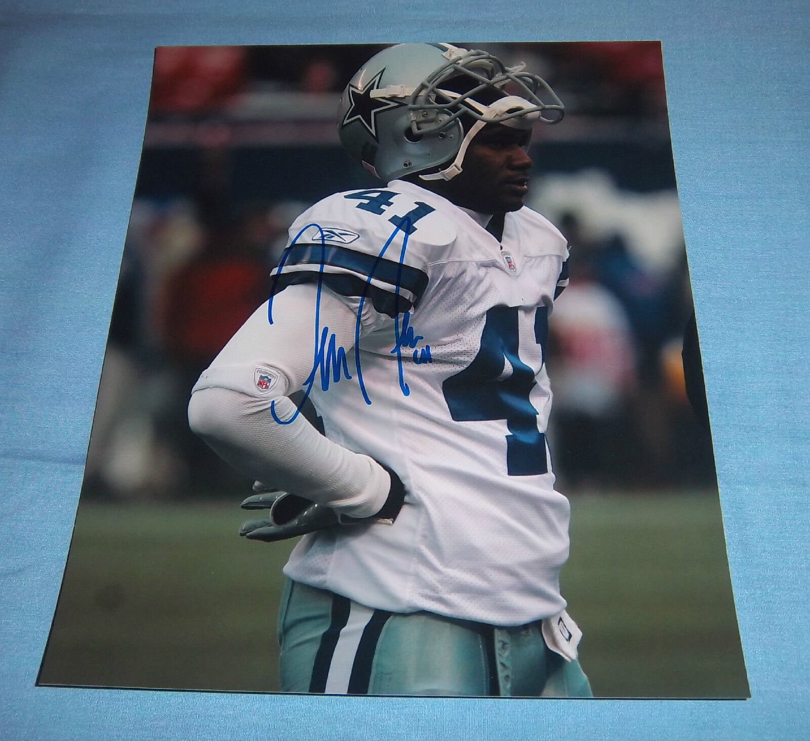 Dallas Cowboys Terence Newman Signed Autographed 8x10 Photo Poster painting Bengals D