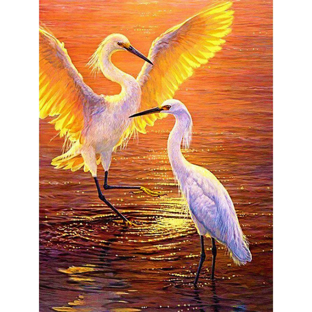 

Egret - Round Drill Diamond Painting - 30*40CM, 501 Original
