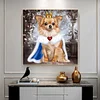 Diamond Painting -DIY Round Drill Crown Puppy