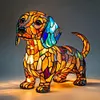 LED Animal Art Night Light Cute Animal Themed Table Lamp Fun Gift for Pet Lovers