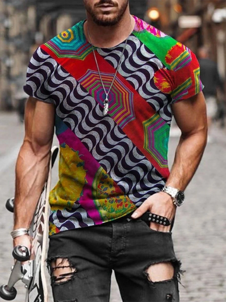 As Picture Abstract Statement Shirts & Tops