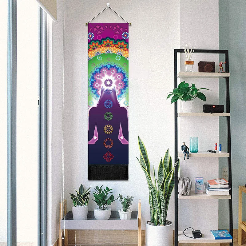 Black Tarot Card Constellation Tapestry Wall Hanging Astrology Divination Phase Tapestries Home Bedroom Office Galaxy Decor