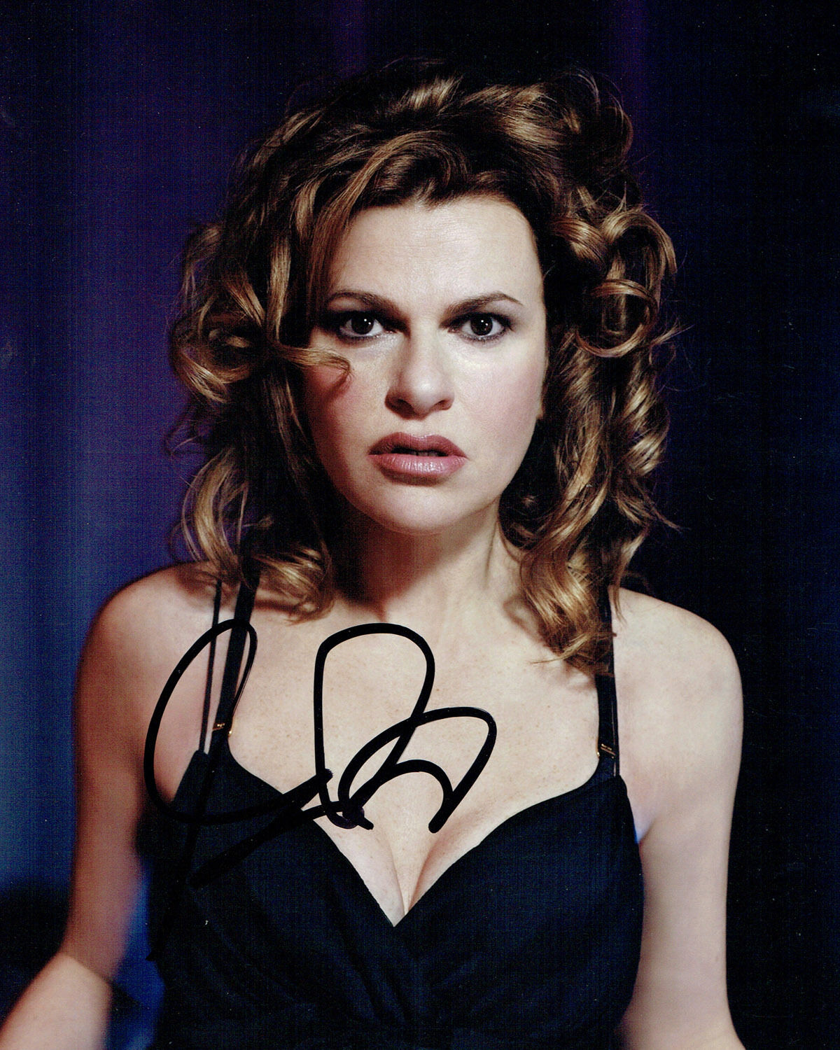 Sandra BERNHARD SIGNED Autograph Photo Poster painting AFTAL COA American Actress Stand Up Comic