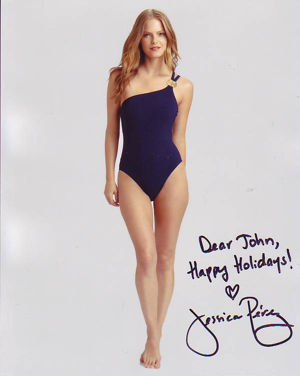 JESSICA PEREZ Autographed Signed Photo Poster paintinggraph - To John