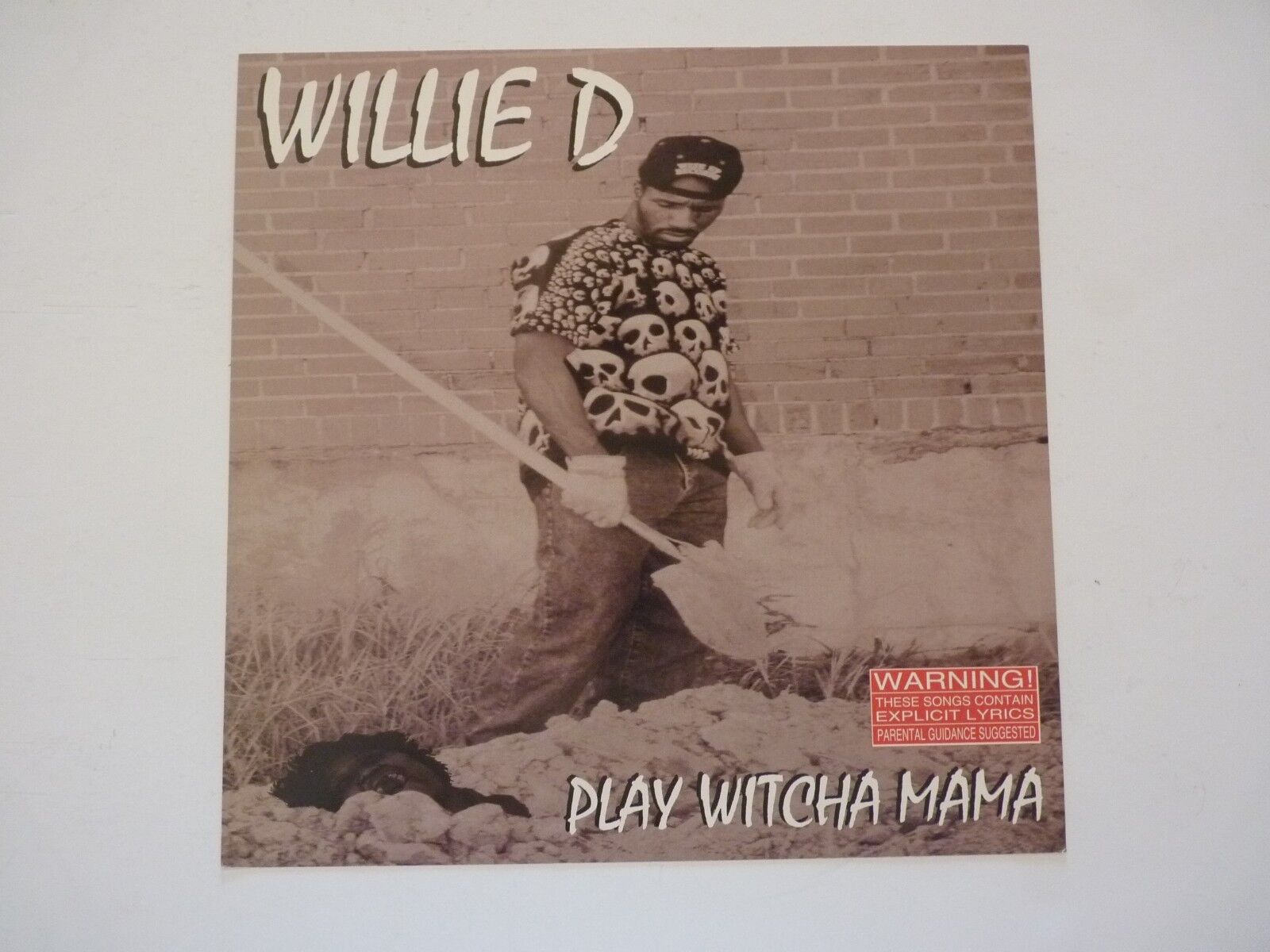 Willie D Play Witcha Mama LP Record Photo Poster painting Flat 12x12 Poster